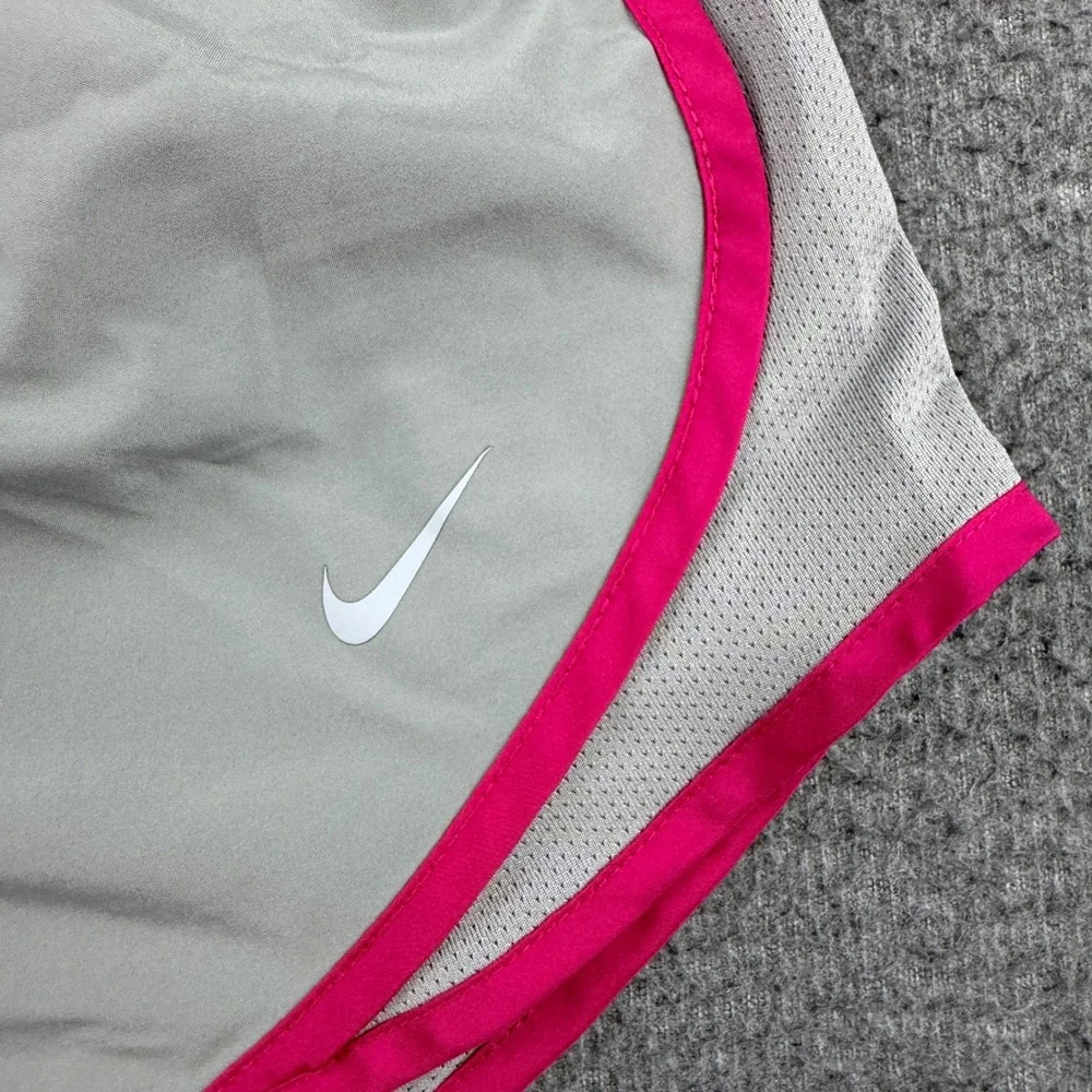 Nike Dri-FIT Tempo Running Shorts Women's XS Gray Pink 831558-003
